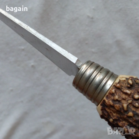 Немски (баварски) нож., снимка 2 - Антикварни и старинни предмети - 53860237