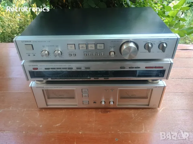 Luxman C-02 / M-02 / T-02 (T-530)– ТОП състояние, снимка 8 - Ресийвъри, усилватели, смесителни пултове - 56064273