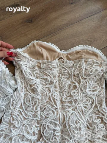 Стилна дамска рокля , снимка 2 - Рокли - 49713226