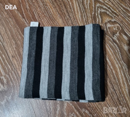 Сиво-черен шал-30лв.НОВ, снимка 1