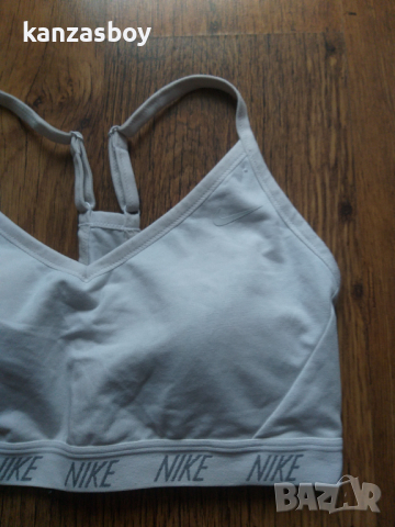 NIKE INDY SOFT Sports Bra =- страхотно спортно бюстие, снимка 3 - Корсети, бюстиета, топове - 36345166