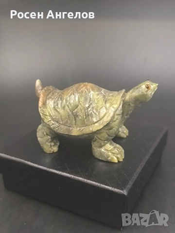 Нефритена Костенурка , снимка 3 - Ръчно изработени сувенири - 52379085