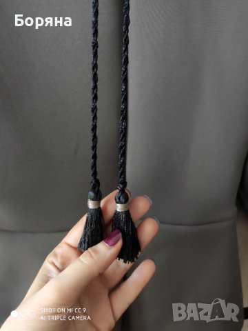 Other Theory нова блуза милитъри неопрен с колие, снимка 8 - Блузи с дълъг ръкав и пуловери - 41652915