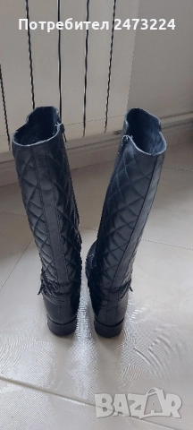 Дамски кожени боти и ботуши , снимка 11 - Дамски ботуши - 51921614