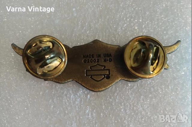 Значка HARLEY DAVIDSON 2002 MADE IN USA. марк. САЩ., снимка 4 - Колекции - 51856279