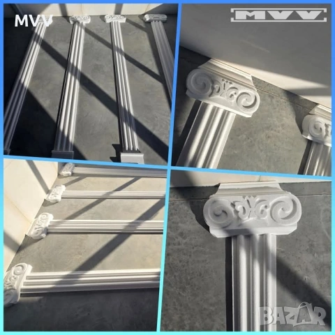 Гръцки / римски пиластри от стиропор, снимка 2 - Строителни материали - 53030286