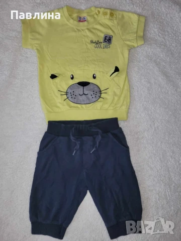 Лот от 7 Летни Бебешки Комплектчета - 18-24м, снимка 13 - Комплекти за бебе - 51018683