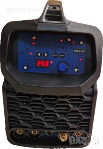  AC/DC 250А TIG инверторен електрожен - ПРОФЕСИОНАЛЕН, снимка 3 - Други машини и части - 53193124