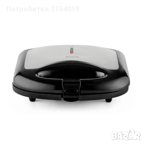 Уред за сандвичи Muhler МН-788S, грил плоча, снимка 6 - Тостери - 52365653
