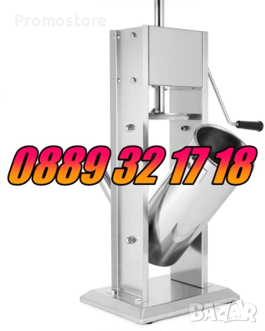 Професионална Пълначка за месо, кайма, луканки, суджук 10 литра, снимка 4 - Друго търговско оборудване - 51791224