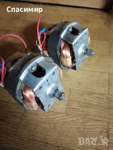 Ел двигатели колекторни 300w на 22 000 обр 2бр, снимка 4 - Резервни части за машини - 56152156