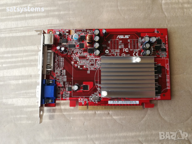 Видео карта ATi Radeon Asus EAX1550 Silent 256MB GDDR2 128bit PCI-E