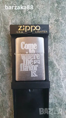 Запалка Zippo Come to where the flavor is