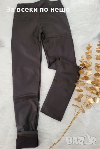 Дамски Ватиран Кожен Клин - 2 Налични Цвята Код BS-86, снимка 5 - Клинове - 51886519