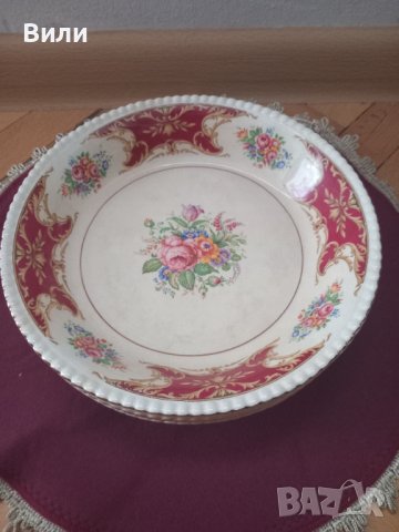 Старинни английски порцеланови чинии , снимка 1 - Чинии - 41760770