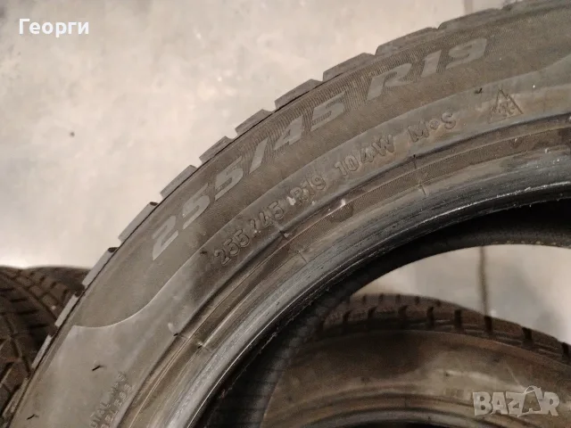 4бр. зимни гуми 255/45/19 Pirelli, снимка 3 - Гуми и джанти - 56335820