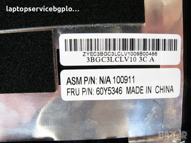 IBM LENOVO THINKPAD L512 SL510 SERIES 15.6" Корпус за матрица 60Y5346 3BGC3LCLV10 , снимка 3 - Части за лаптопи - 49397175