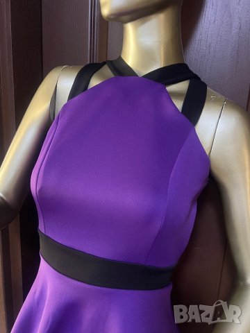 Дамска парти рокля в лилаво с интересен гръб !, снимка 5 - Рокли - 40057186