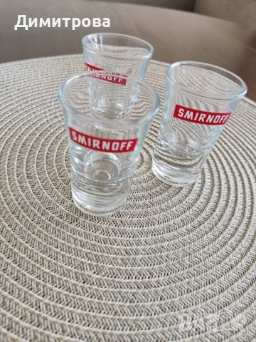 3 броя шотове, снимка 2 - Чаши - 51603308