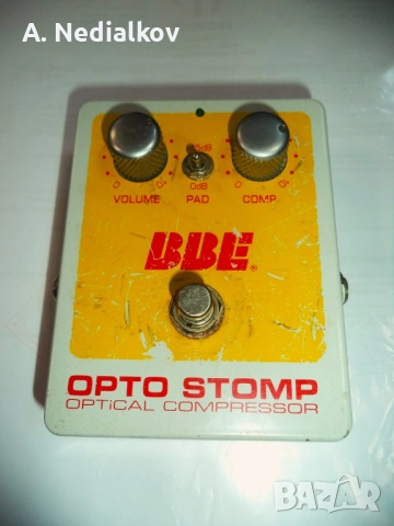 BBE opto stomp/compressor