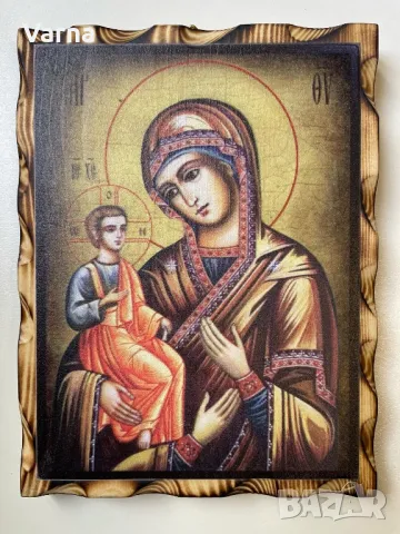 Икона върху застарено дърво, снимка 4 - Икони - 49095799