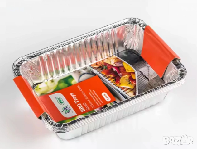 Еднократни алуминиеви форми за готвене – 4 вида, снимка 8 - Форми - 53629702