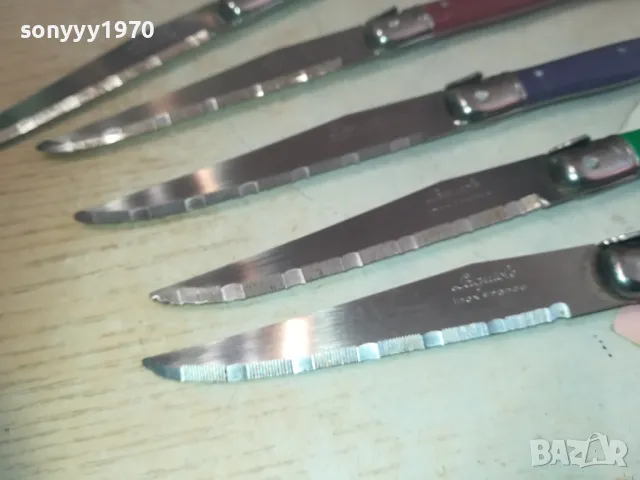 LAGUIOLE X5 МАРКОВИ НОЖА ВНОС FRANCE 0811241108, снимка 4 - Антикварни и старинни предмети - 47888903