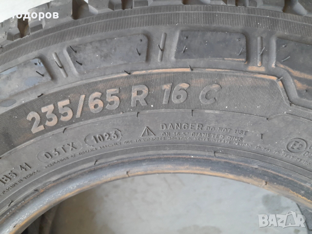 Продава две гуми 235 65 16С,ДОТ 2024г.,Michelin Agilis Crossclimatess, снимка 8 - Гуми и джанти - 53862378