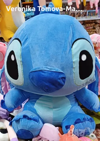Стич плюшена играчка 100см , снимка 2 - Плюшени играчки - 47202528