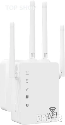WiFi Extender 5G/4G Dual Band 1200Mbps, снимка 8 - Мрежови адаптери - 48498694