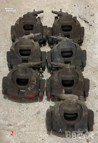 Предни и задни спирачни апарати за Форд Мондео (Ford Mondeo) МК4 1.8/2.0 TDCI, снимка 2 - Части - 51703521