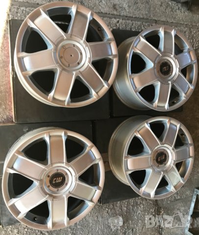 4бр джанти за КИА КИЯ BORBET 5х139,7мм 17" ЕТ35 J8 Ф96мм немски перфектни алуминиеви джанти за джип 