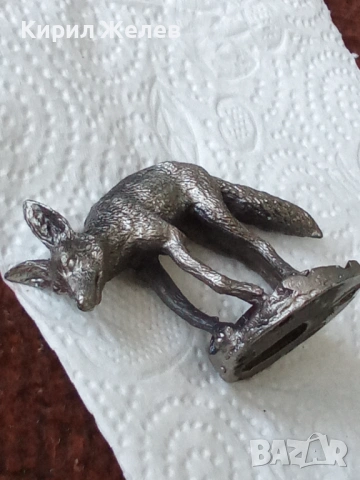 Метална фигура на лисица 🦊 54234, снимка 8 - Антикварни и старинни предмети - 53752570