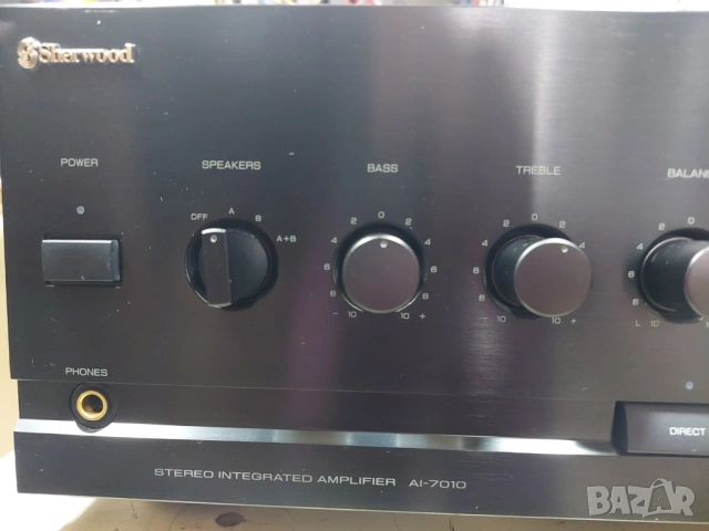 Усилвател Sherwood AI-7010, снимка 2 - Ресийвъри, усилватели, смесителни пултове - 53855432