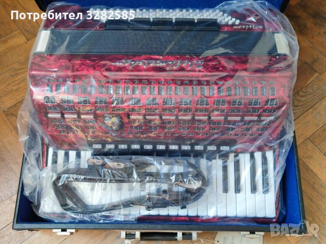 Нов Акордеон Велтмайстер Метеор 120 баса, снимка 2 - Акордеони - 41850269