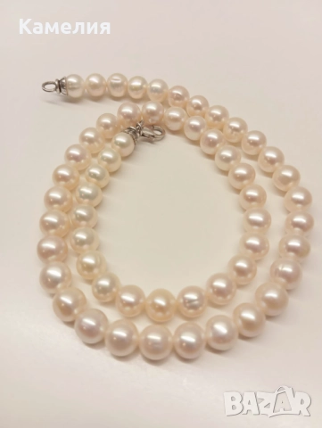 Колье, перли, снимка 4 - Колиета, медальони, синджири - 52108584