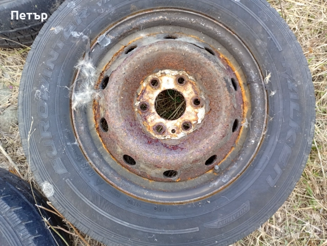 3 броя железни джанти 16ски Iveco daily 2014+ , снимка 3 - Гуми и джанти - 52022940