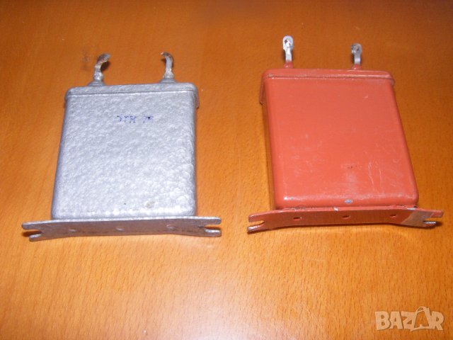 високоволтови електролитни кондензатори 2бр.по 1лв(комбинирай), снимка 2 - Резервни части за машини - 34176852
