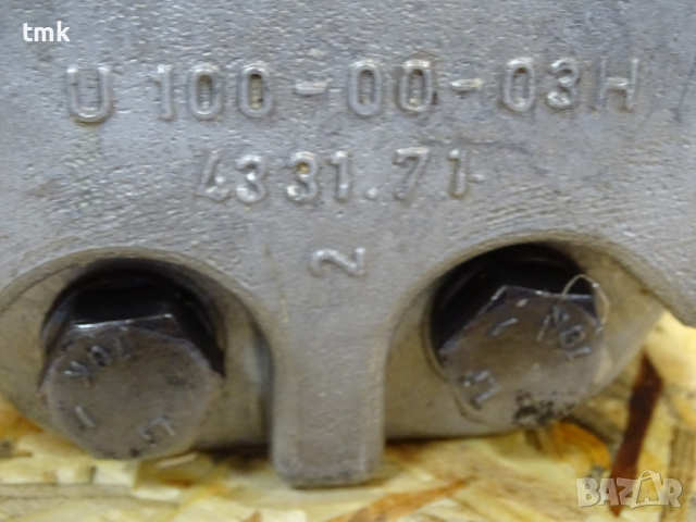 Хидравлична помпа Jihostroi U80A, снимка 4 - Резервни части за машини - 36375544