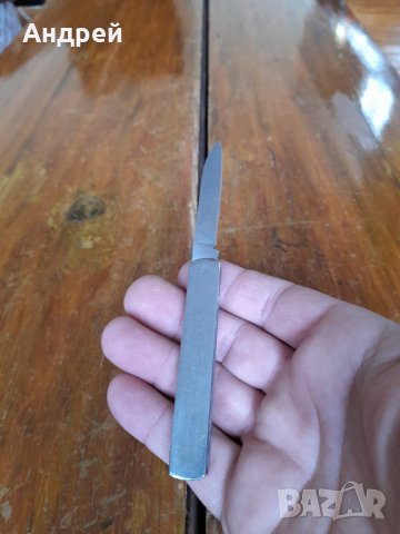 Стар джобен нож,ножче,ножка #12, снимка 4 - Други ценни предмети - 35720864