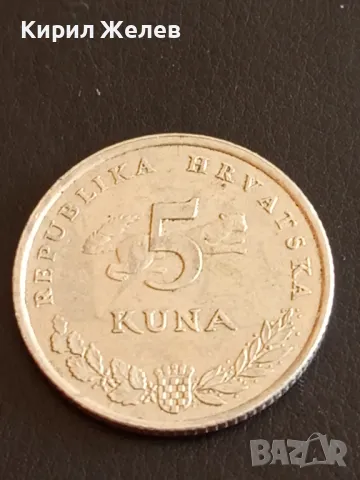 Монета 5 куна 2009г. Хърватия за КОЛЕКЦИЯ ДЕКОРАЦИЯ 41145, снимка 2 - Нумизматика и бонистика - 48905113