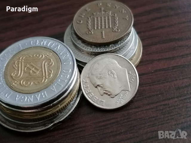 Монета - САЩ - 1 дайм | 1996г., снимка 2 - Нумизматика и бонистика - 34638164