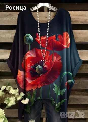 Дамски блузон туника размер 3ХЛ