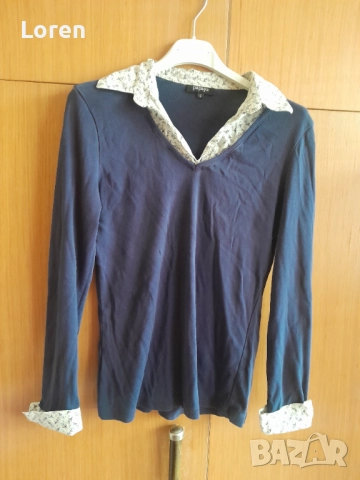 Блузка тип ризка, снимка 9 - Блузи с дълъг ръкав и пуловери - 39883950