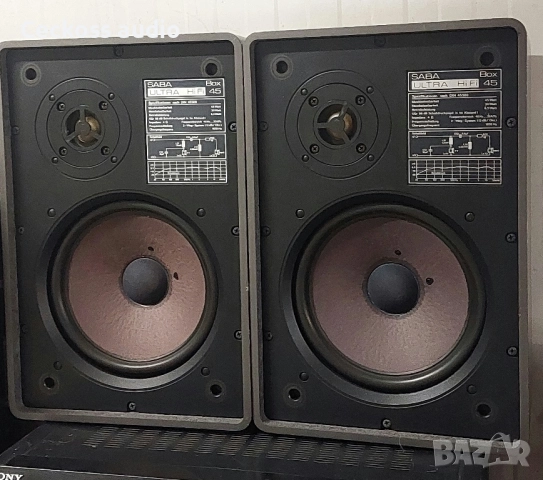 Тонколони SABA ULTRA BOX 45, снимка 2 - Тонколони - 51678455