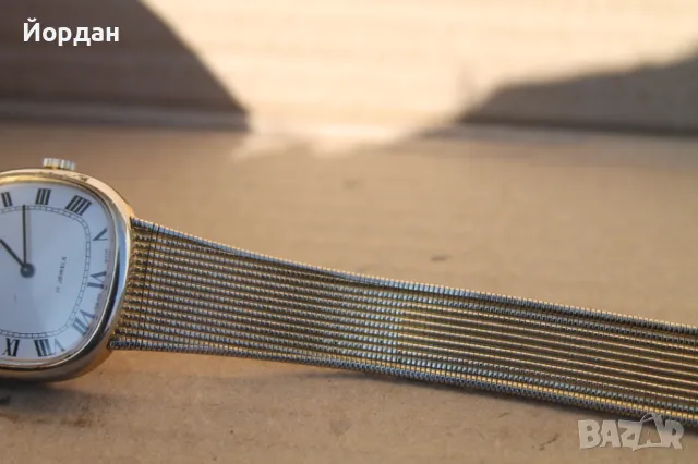 Швейцарски мъжки часовник ''Amida'' 17 камъка , снимка 3 - Мъжки - 49391979