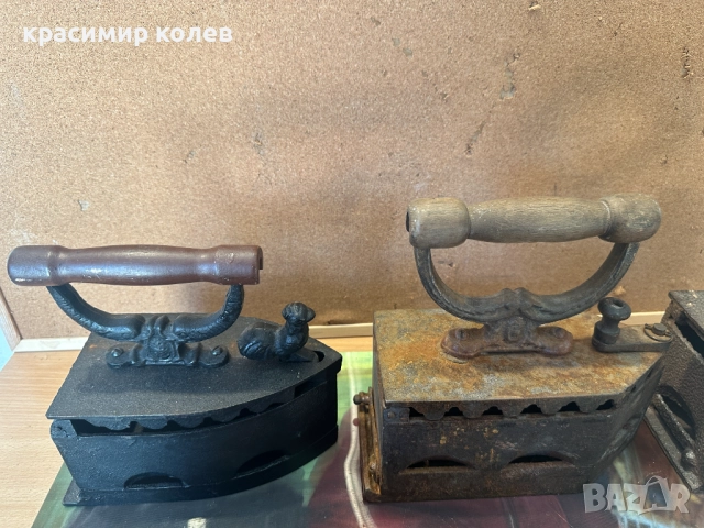 стари ютии, снимка 3 - Антикварни и старинни предмети - 52808916