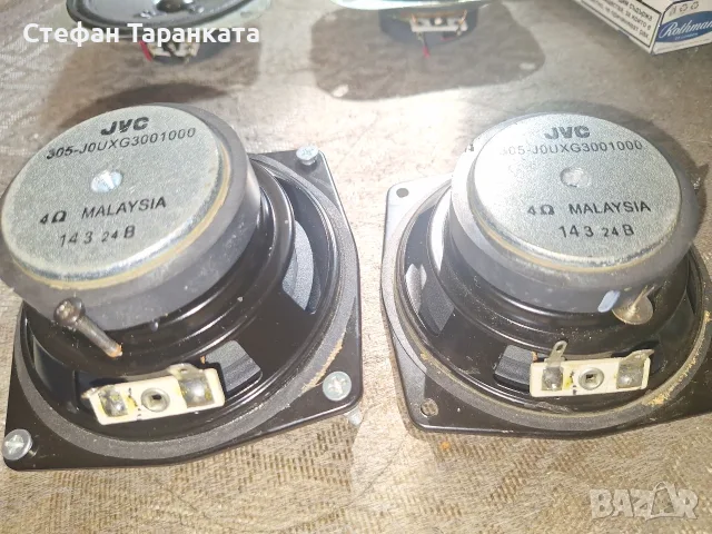 Говорители JVC със гумени гънки гофри , снимка 5 - Тонколони - 56119879
