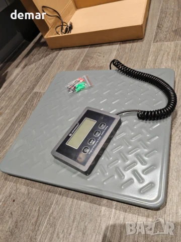 UNIWEIGH 200 кг, Цифрова везна за пощенски пратки, батерии и USB, сива, снимка 10 - Друга електроника - 50791404