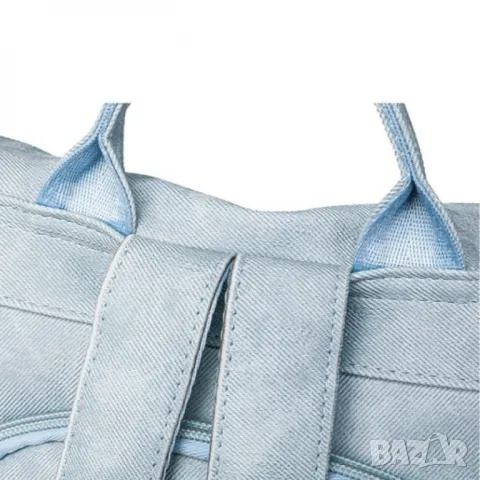 Дамска чанта раница Orsela Grey, снимка 3 - Чанти - 47923378